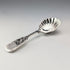 1873 British antique sterling silver tea caddy spoon 20.7g Josiah Williams
